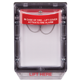 STI Stopper II® / Weather Stopper® Cover – Red Horn Housing, Indoor/Outdoor, Optional Horn & Spacer