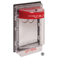 STI Stopper II® / Weather Stopper® Cover – Red Horn Housing, Indoor/Outdoor, Optional Horn & Spacer