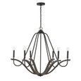 Capital Lighting CAP-447661 Clive Transitional 6-Light Chandelier