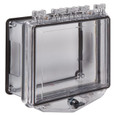 STI Polycarbonate Enclosures – Lockable Covers with Integrated Hinge