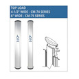 Camden CM-74/75 Series CM-74/7536VR 36" Top Load Push Plate Switch With Hands-Free Sensor
