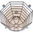 STI Steel Web Stoppers – Wire Guards for Smoke Detector Protection