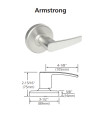 Corbin Russwin Armstrong Schlage LFIC 6-Pin Lever (SCHLAGE LFIC)