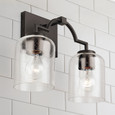 Capital Lighting 139321 Carter Transitional 2-Light Vanity