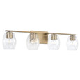 Capital Lighting CAP-145341 Lucas Transitional 4-Light Vanity