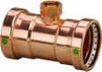 Viega 20888 ProPress tee Smart Connect technology Copper, 3'' x 3'' x 2''