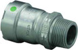 Viega 25100 MegaPress adapter Smart Connect technology Carbon steel, 1/2'' x 1/2''