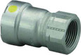 Viega 25591 MegaPressG adapter Smart Connect technology Carbon steel, 1-1/4'' x 1/2''