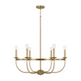 Capital Lighting CAP-425161 Rylann Urban / Industrial 6-Light Chandelier