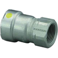 Viega 25156 MegaPressG adapter Smart Connect technology Carbon steel, 2'' x 2''