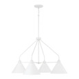 Capital Lighting CAP-451341 Alden Modern 4-Light Chandelier