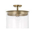 Capital Lighting CAP-246812 Mason Transitional 1-Light Semi-Flush