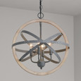 Capital Lighting CAP-330544 Bluffton Urban / Industrial 4-Light Pendant