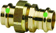 Viega 79130 ProPress union Smart Connect technology Zero Lead Bronze, 3/4'' x 3/4''