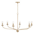 Capital Lighting 449961 Dolan Transitional 6-Light Chandelier
