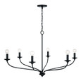 Capital Lighting 449961 Dolan Transitional 6-Light Chandelier
