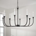 Capital Lighting CAP-452381 Decklan Transitional 8-Light Chandelier