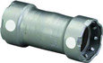 Viega 84140 MegaPress coupling No stop Smart Connect technology Carbon steel, 1'' x 1''