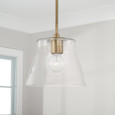 Capital Lighting 346912 Baker Transitional 1-Light Pendant