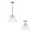 Capital Lighting 346912 Baker Transitional 1-Light Pendant
