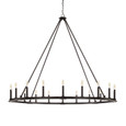 Capital Lighting CAP-4913 Pearson Urban / Industrial 20-Light Chandelier