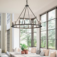 Capital Lighting 4913 Pearson Urban / Industrial 20-Light Chandelier