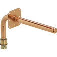 Viega 92321 PureFlow Press 90° stub-out Brazed copper, 1/2'' x 1/2'', 3-1/2'' x 8''