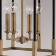 Capital Lighting CAP-544742 Bleeker Modern 4-Light Foyer