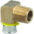 Viega 92520 PureFlow Press 90° elbow Zero Lead Bronze, 1/2'' x 1/2''