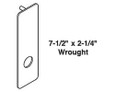 Corbin Russwin 488F04 ML2000 Outside M Escutcheon-Wrought For Grip Only Corbin Russwin 488F04 ML2000 Outside M Escutcheon-Wrought For Grip Only