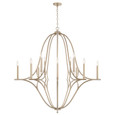 Capital Lighting CAP-450001 Claire Traditional 12-Light Chandelier