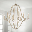 Capital Lighting CAP-450001 Claire Traditional 12-Light Chandelier