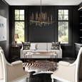 Capital Lighting 449301 Elora Modern 12-Light Chandelier
