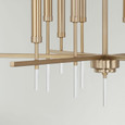 Capital Lighting 449301 Elora Modern 12-Light Chandelier
