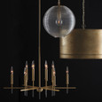 Capital Lighting 449301 Elora Modern 12-Light Chandelier