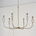 Capital Lighting CAP-452563 Cohen Transitional 6-Light Chandelier