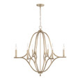 Capital Lighting CAP-450061 Claire Traditional 6-Light Chandelier