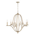 Capital Lighting CAP-450061 Claire Traditional 6-Light Chandelier