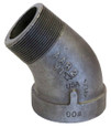 ASC Engineered Solutions 3/4 XH BLK MI 45 STR ELL ASC Engineered Solutions 3/4 XH BLK MI 45 STR ELL