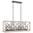 Capital Lighting CAP-840401 Remi Urban / Industrial 12-Light-Linear Chandelier