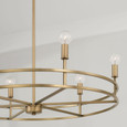 Capital Lighting CAP-448761 Fuller Modern 6-Light Chandelier