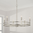 Capital Lighting CAP-448761 Fuller Modern 6-Light Chandelier