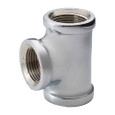 Merit Brass Chrome Plated Fitting, 3/4" 125# CP LEADED BR TEE B456