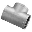 Merit Brass Stainless Steel Cast 150# Fitting, 1-1/4" 150# 304 SS TEE ISO 49
