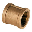 Merit Brass Import Brass Lead Free Fitting, 1" 125# LEAD FREE BR COUPLING B584/NSF61-G Merit Brass Import Brass Lead Free Fitting, 1" 125# LEAD FREE BR COUPLING B584/NSF61-G