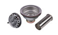 OATEY 14T Dearborn® Shallow Cup Basket Strainer, Stainless Steel Body and Basket Shallow Locking Cup. Neoprene Stopper w/ Snap-In Basket w/ Bright. Flange. Length- 2-3/4 in.. Fits Deep Cast Iron Sinks w/ 4 in. Chrome Plated Tailpiece OATEY 14T Dearborn® Shallow Cup Basket Strainer, Stainless Steel Body and Basket Shallow Locking Cup. Neoprene Stopper w/ Snap-In Basket w/ Bright. Flange. Length- 2-3/4 in.. Fits Deep Cast Iron Sinks w/ 4 in. Chrome Plated Tailpiece