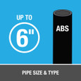 OATEY 30892 16 oz. ABS Black Cement