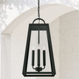 Capital Lighting CAP-943744 Leighton Transitional 4-Light Outdoor Hanging-Lantern