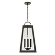 Capital Lighting CAP-943744 Leighton Transitional 4-Light Outdoor Hanging-Lantern