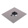 OATEY 12974 1.5 in. – 3 in. Aluminum All-Flash® No-Calk 18 in. x 18 in. Base Roof Flashing